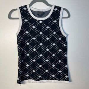 Pendleton silk cotton sweater vest